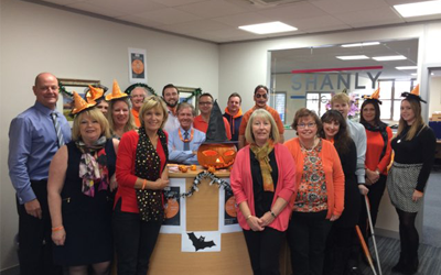 Challengers chosen as staff charity by Shanly Homes (Southern)