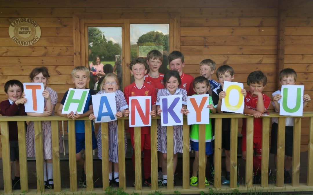Donation to PTA lays foundations for new gardening and art facility