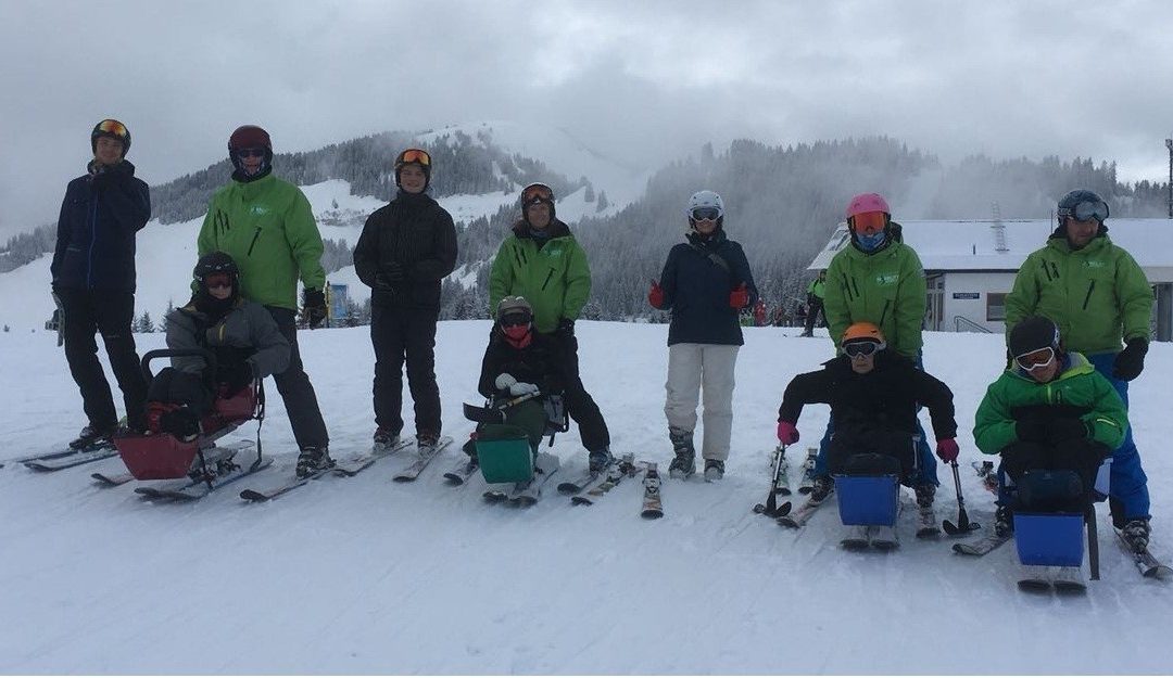 Supporting ski trip to Austria for disabled people