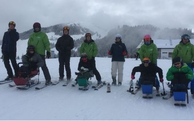 Supporting ski trip to Austria for disabled people