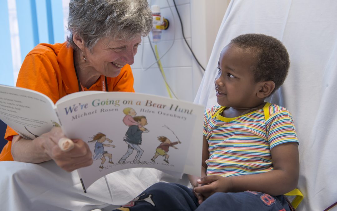 Bringing the magic of stories to children in John Radcliffe Hospital and Royal Berkshire Hospital